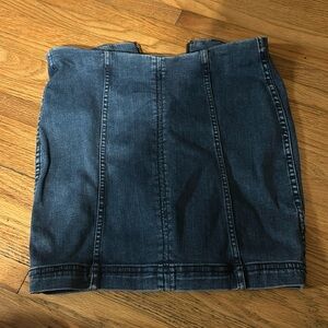 jean skirt